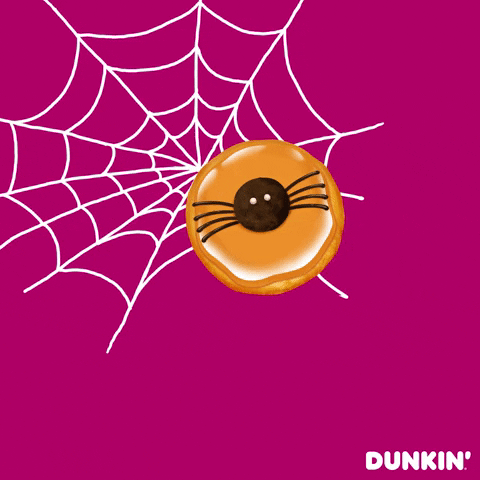 Halloween Hello GIF by Dunkin’