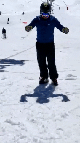 White Flakes GIF