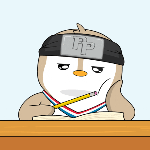 Bored Test GIF by Pudgy Penguins