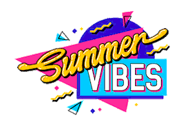 Summer Summervibes Sticker