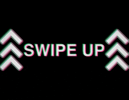 chinindustries glitch swipe up arrow swipeup GIF