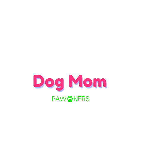 Dog Mom Sticker by Pawners.mx