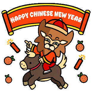 Chinese New Year Bitcoin Sticker by Loaded Lions