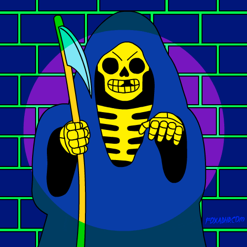 Grim Reaper Food GIF by Animation Domination High-Def