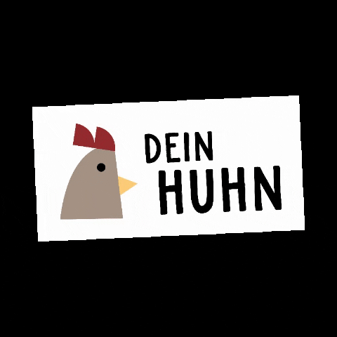 Huhn GIF by wertgeben.at