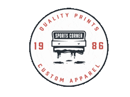 The Sports Corner Sticker