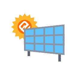 Solar Energy Sticker by Evolve Energia Solar