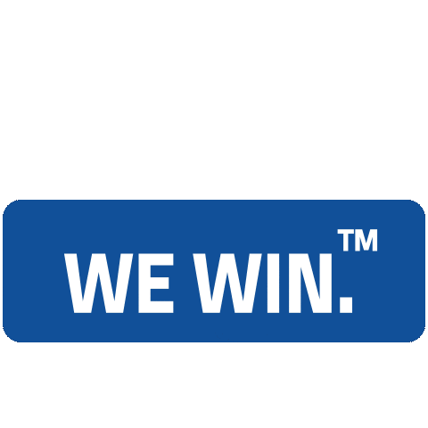We Win Sticker by 1-800-INJURED