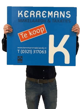 Makelaar Verkocht Sticker by Kerremans Makelaardij