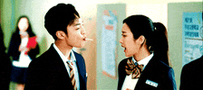 Korean Drama Kiss GIF