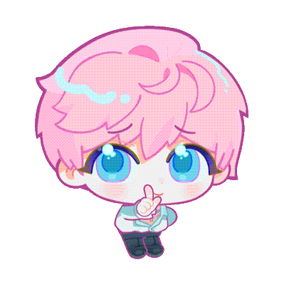 Pop Up Wink Sticker by Silent Whispers