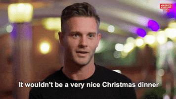 Merry Christmas Reaction GIF by Married At First Sight