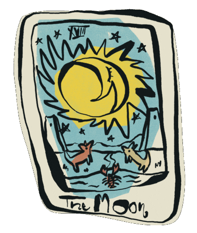 Doodle Card Sticker