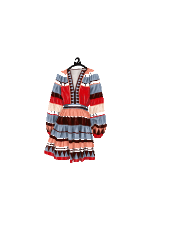 Fashion Dress Clothes Wear Платье Sticker