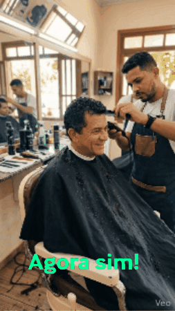 Corta Cabelo Bom Dia GIF by GuiaSD