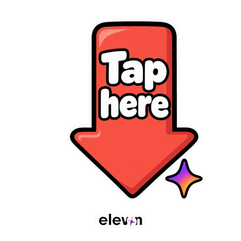 Swipe Up This Way Sticker by Elevon