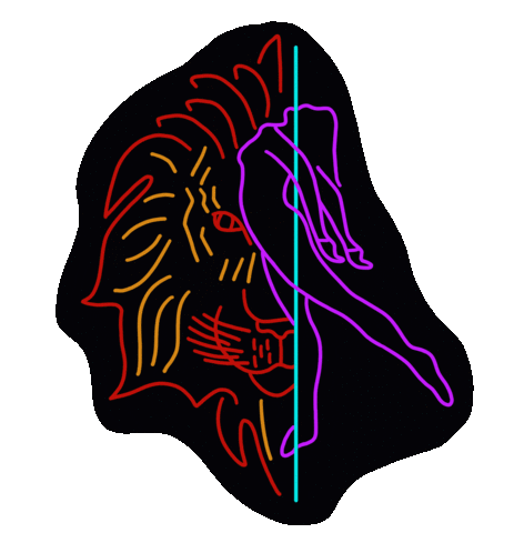 Poledance Sticker by Moving Lions Polefitness