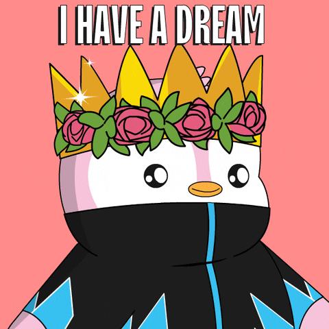 Social Justice Dreaming GIF by Pudgy Penguins
