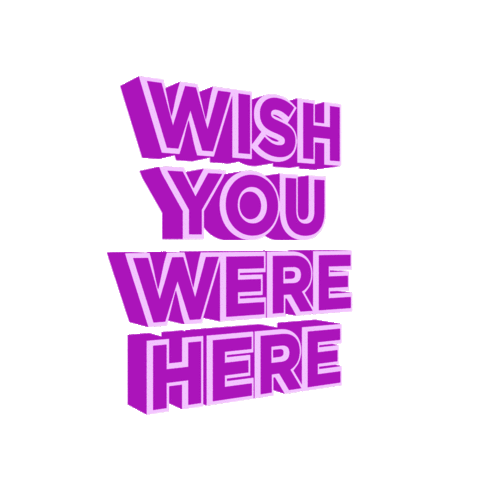 Wish You Were Here Sticker For Ios Android Giphy