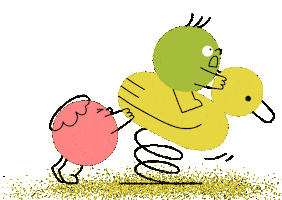 Friends Kids Sticker by YK Animation Studio