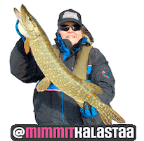 Fishing Pike Sticker by Suomen Vapaa-ajankalastajat