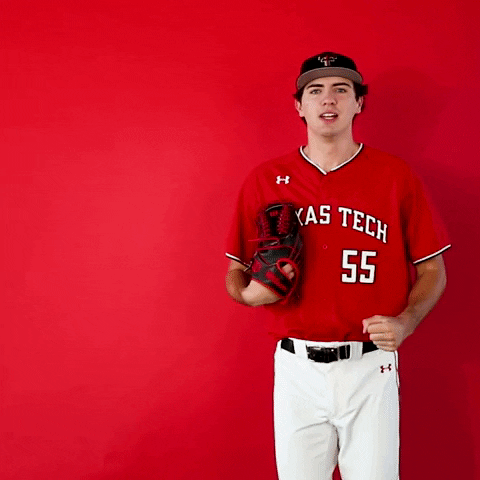 Brady Lejeune-Deacutis GIF by Texas Tech Baseball