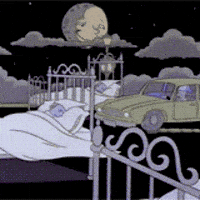 tired homer simpson GIF