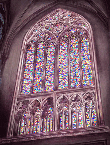 Stained Glass Art GIF by sophiaqin