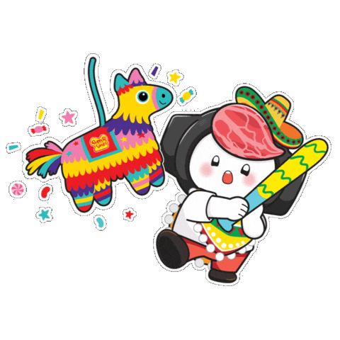 Happy Celebration Sticker by Pepper Lunch