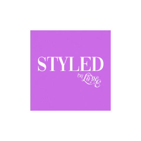 Fashion Sticker by Styled By Love E