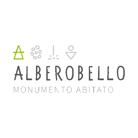Alberobello Monumento Abitato Sticker
