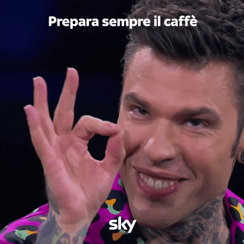 Caffe GIF by Sky Italia