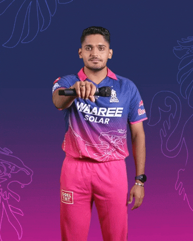 Halla Bol Mic Drop GIF by Rajasthan Royals