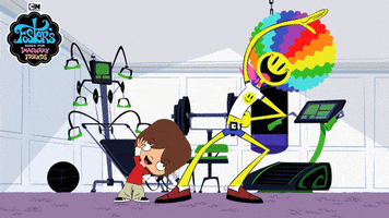 Happy Work Out GIF by Cartoon Network