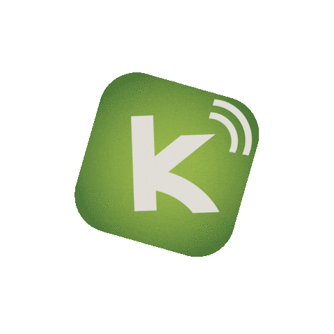 Kiwi kard Sticker