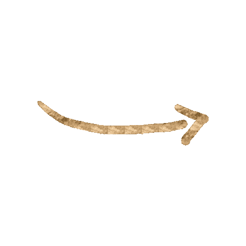 Arrow Gold Sticker by FrauHappinez
