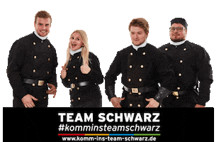 Kits Hallo Sticker by Komm ins Team Schwarz