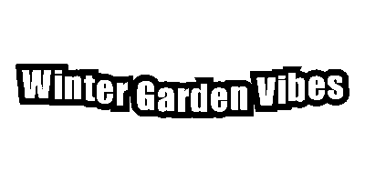 Winter Garden Vibes Sticker
