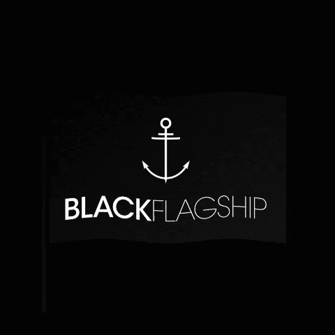 Blackflagship black brand flag agency GIF