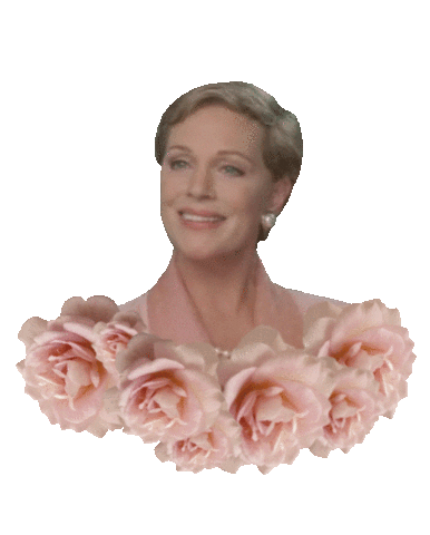 Julie Andrews Sparkle Sticker