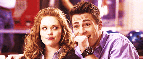 teen wolf reactions laughing holland roden colton haynes