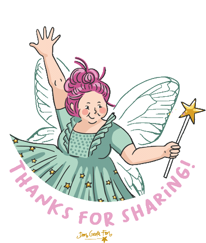 Thanks Dressup Sticker by DenGodaFen