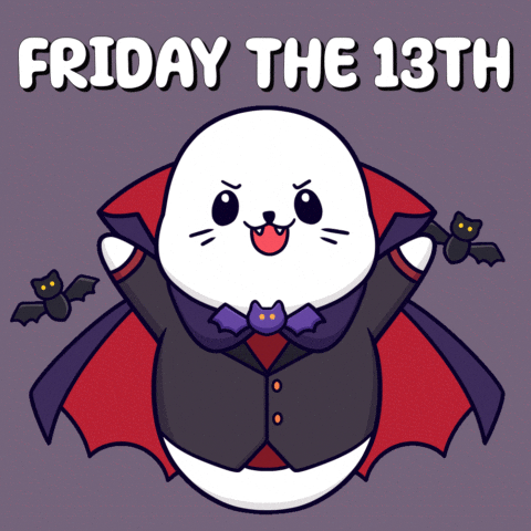 Friday The 13Th Halloween GIF by Sappy Seals