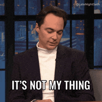 I Dont Think So No Way GIF by Late Night with Seth Meyers