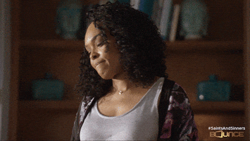 Saints And Sinners Reaction GIF by Bounce
