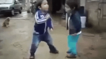 kids dancing GIF