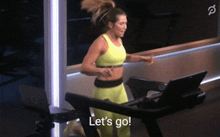 Excited Lets Go GIF by Peloton