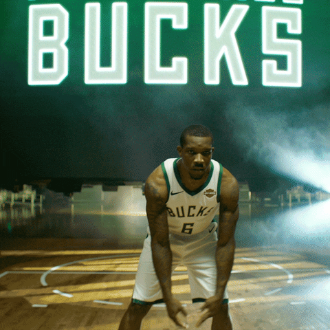 Eric Bledsoe Sport GIF by Milwaukee Bucks