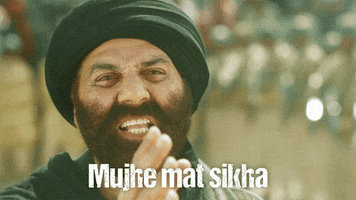 Dont Tell Me What To Do Sunny Deol GIF by Zee Studios