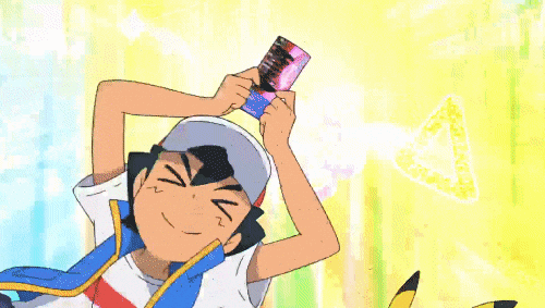Happy Ash Ketchum Gif By Pokemon Find Share On Giphy